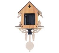 Limtula Rustics - Horloge Murale en Bois avec Oiseaux, pour Le Confort, Les Maisons intemporelles, l ' Environnement, chronométrage précis, améliore l ' esthétique Naturelle du Mur, D