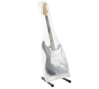 Limtula Sac à poussière transparent pour guitare conçu pour voyager avec la guitare pour un transport plus facile et mieux protéger la guitare contre la poussière, Housse transparente givrée pour