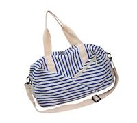 Limtula Sac de voyage compact en nylon résistant aux déchirures avec bandoulière ergonomique et multi-compartiments, bleu, One Size