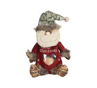 Limtula Sac spacieux avec fermeture à glissière robuste, figurine de neige, idéal pour les poupées de bonbons, le vin et le rangement quotidien. Sac spacieux pour bouteille de vin de Noël