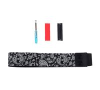 Limtula Sangle Ergonomique pour claviers avec Designs ergonomiques et vis Amovibles Sangle Fire68 pour Une Installation Rapide Sangles à Motifs d ' Accessoires, Black Cashew Flowers