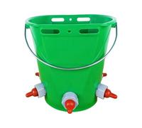 Limtula Seau d ' Allaitement agricole de 8 L avec mangeoire à tétine, Conception Robuste pour agneaux, veaux, Chiots et Animaux, Position d ' Alimentation pour Animaux