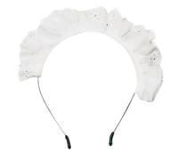 Limtula Serre-tête plissé en dentelle pour femme - Style japonais - Pour cosplay - Pour spectacles
