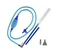 Limtula Siphons efficaces pour aquariums avec filtre sûr pour vannes de débit d'eau réglables pour faciliter le nettoyage des aquariums, changement d'eau, outil d'entretien multi-usage pour aquariums