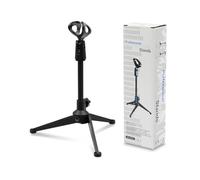 Limtula Support de micro portable avec bras flexible et pince sécurisée pour microphones USB de 30 à 40 mm pour usage domestique Support de microphone réglable pour le streaming
