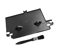 Limtula Tapis de Collecte de déchets de filaments pour bac à déchets | Coussinet en silicone pour le confinement des déchets de filaments, languettes de préhension intégrées pour le