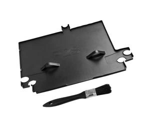 Limtula Tapis de Collecte de déchets de filaments pour bac à déchets | Coussinet en silicone pour le confinement des déchets de filaments, languettes de préhension intégrées pour le