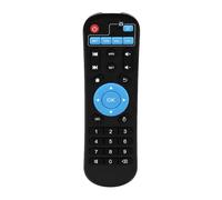 Limtula Télécommande IR pour Le Remplacement du récepteur de la série | Conception portable noire, boutons de canaux et de numéros regroupés, rôle de télécommande de secours dans la série