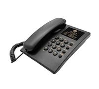 Limtula Téléphone Filaire Fixe Téléphones À Gros Boutons avec Recomposition Téléphones À Domicile Convivial pour Les Personnes Âgées