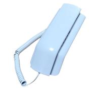 Limtula Téléphone filaire mural fixe pour maison, hôtel, bureau, salle de bain, entreprise, économie d'espace