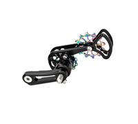 Limtula Tendeur de chaîne de vélo de montagne à une vitesse unique - Guide de vélo - Protection facile à utiliser - Tendeur de vélo de montagne à une vitesse