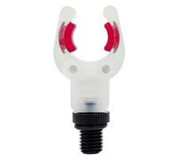 Limtula Tête de de Canne à pêche avec Insert Lumineux, Fourche de Repos en Forme de V, Coussinets de Canne Souples et Base filetée pour Une Utilisation à Terre