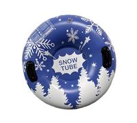 Limtula Tube à neige gonflable avec poignées - Traîneau pliable pour l'hiver - Jouet épais pour le ski - Pour la luge en plein air