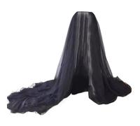 Limtula Tulle Overskirt Train Mailles Superposition Longue Tutus Jupes Longueur Détachable Train De Mariage Jupe pour Femmes Filles Jupe De Mariage Détachable
