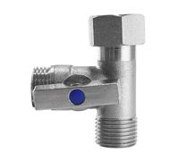 Limtula Vannes De L'adaptateur en Laiton 1/2 Pouces pour Lave-Vaisselle Splitter De l'eau pour Le Connecteur T Bidet T du Pulvérisateur