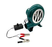 Limtula Ventilateur 12 V 120 W à vitesse variable pour camping, barbecue, haute efficacité, convient pour la cuisson de barbecue, vitesse réglable, ventilateur alimenté par batterie