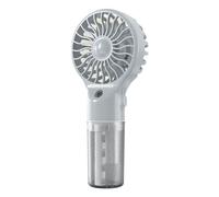 Limtula Ventilateur de brumisation portatif, ventilateur de refroidissement pour maquillage et voyage, brumisateur d ' eau Rechargeable, 4 vitesses, 500mah