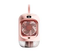 Limtula Ventilateur portable rechargeable 3 couleurs pour étudiant avec tête secouée par USB