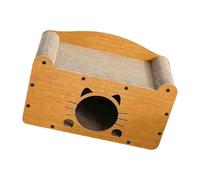 Limtula Wood Scratcher Lounger Cartoon Lit Meubles Cartons Scrathing Board Lounger Confortable Toy Scratcher Sofa Protecteurs