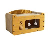 Limtula Wood Scratcher Lounger Cartoon Lit Meubles Cartons Scrathing Board Lounger Confortable Toy Scratcher Sofa Protecteurs