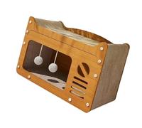 Limtula Wood Scratcher Lounger Cartoon Lit Meubles Cartons Scrathing Board Lounger Confortable Toy Scratcher Sofa Protecteurs