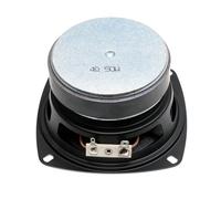 Limtula Woofer à membrane en tissu pare-balles haute puissance de 10,2 cm avec structure renforcée et contour en caoutchouc anti-résonance