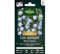 Graines - Vilmorin - Lin Annuel Blue Dress - Graines d'Exception