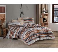 Lin crêpe français Merlin beige - 200x200, 70x90 cm