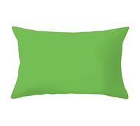 Lin Housse Coussins Décoratifs Taie d'oreiller Canapé Vert Housse Coussin Outdoor Taie d'oreiller Imprimer Couleur Unie Linge Housses De Coussin 30x50 cm