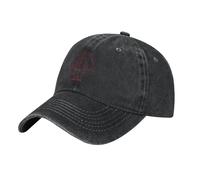 Lin-kin Rock *Park- Chester Singer Benning*ton Casquette de baseball Dad Chapeau Femme Homme Délavé Profil Bas Coton Denim Running Golf Cap Chapeau, LP-13, taille unique