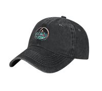 Lin-kin Rock *Park- Chester Singer Benning*ton Casquette de baseball Dad Chapeau Femme Homme Délavé Profil Bas Coton Denim Running Golf Cap Chapeau, LP-18, taille unique