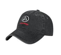Lin-kin Rock *Park- Chester Singer Benning*ton Casquette de baseball Dad Chapeau Femme Homme Délavé Profil Bas Coton Denim Running Golf Cap Chapeau, LP-14, taille unique