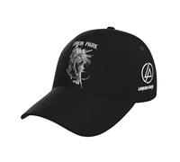 Lin-kin Rock *Park- Chester Singer Benning*ton Casquette de baseball pour papa Chapeau réglable tendance imprimé graphique chapeaux pour homme femme Polo Trucker Style couvre-chef unisexe, PM-8,