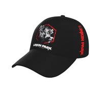 Lin-kin Rock *Park- Chester Singer Benning*ton Casquette de baseball pour papa Chapeau réglable tendance imprimé graphique chapeaux pour homme femme Polo Trucker Style couvre-chef unisexe, PM-6,