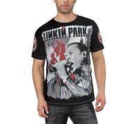 Lin-kin Rock *Park- Chester Singer Benning*ton T-shirt fantaisie imprimé 3D graphique manches courtes tunique t-shirts hauts décontractés chemisiers, Lk-10, XL