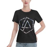 Lin-kin Rock *Park- Chester Singer Benning*ton T-shirt pour femme imprimé graphique tendance chemises à manches courtes T-shirts d'été décontractés pour les fans Cadeau, Linkin Park-15, L