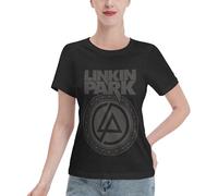 Lin-kin Rock *Park- Chester Singer Benning*ton T-shirt pour femme imprimé graphique tendance chemises à manches courtes T-shirts d'été décontractés pour les fans Cadeau, Linkin Park-21, XL