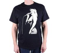 LIN50YIIY Bite Agnetha Faltskog on Stage Photo T Shirt Classic Pop Portrait Series Manches Courtes(3X-Large)