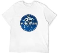 LIN50YIIY Falkor Never Ending Story Jumper White Manches Courtes(Small)