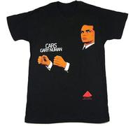 LIN50YIIY Gary Numan Cars 30th Anniversary Pleasure Principle Black T Shirt NOS Manches Courtes(Small)