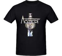 LIN50YIIY I Am A Rebel Accept Men Printed T Shirts O Neck Manches Courtes(3X-Large)