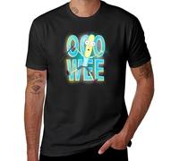LIN50YIIY Mr. Poopybutthole OO Wee! T-Shirt t Shirt Man Hippie Clothes Men's Cotton t-Shirt Black Manches Courtes(Medium)