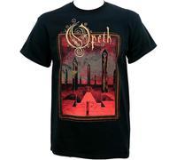 LIN50YIIY Opeth The Towers Progressive Death Metal T Shirt Black Manches Courtes(Small)