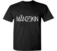LIN50YIIY T-Shirt maneskin Man Woman Child The Dance of Life Chosen CD Black Manches Courtes(Large)