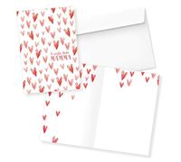 LINA OFFICINE GRAFICHE CREATIVE Carte de vœux de fête des mères avec inscription « Vœux » MAMMA »