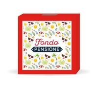 LINA OFFICINE GRAFICHE CREATIVE Salvadenaio en Bois Cadeau Anniversaire avec Inscription Fondo Pension
