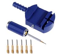 LINAERSHAO Kit d'outils de réparation de Bracelet de Montre,Extracteurs de Broches,Kits et Outils de réparation de Montre,Montre Bracelet Lien Pin Remover,Chasse goupille Montre,reglage Montre