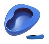 LinaLife Bassine de lit ferme et épaisse pour patients alités, poêles de lit en polypropylène robuste pour femmes et hommes, hôpital, maison, appareil d'urgence lisse pour femmes, hommes, personnes