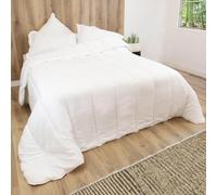 LINANDELLE - Couette Chaude Hiver 550gr Olympe - Blanc - 240x280