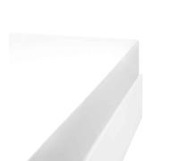 Linandelle - Drap Housse en mélange 57 Fils AISANCE - Blanc - B 80 x L 200 cm